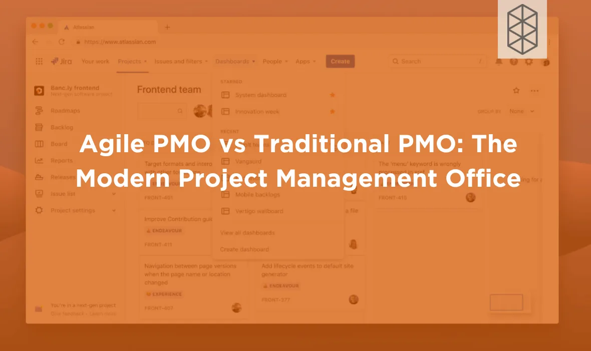 Understand the differences between an agile PMO vs a trditional PMO