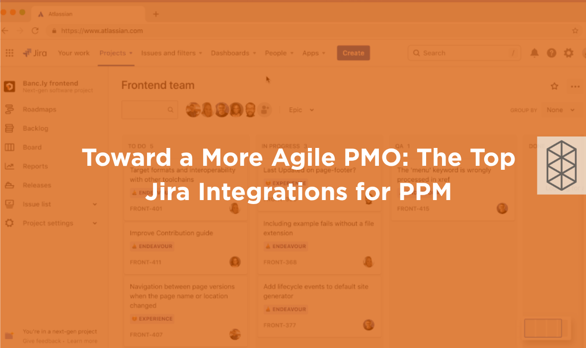 Toward a More Agile PMO: The Top Jira Integrations for PPM